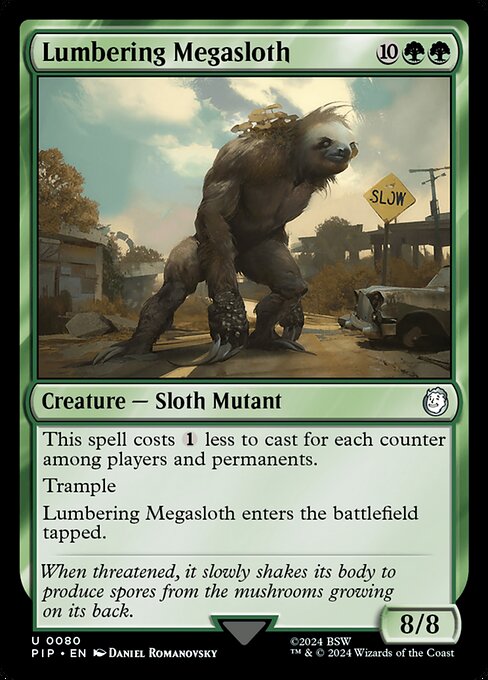 Lumbering Megasloth - Fallout