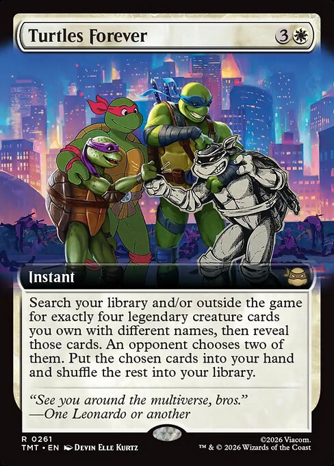 Turtles Forever - Teenage Mutant Ninja Turtles - Extended Art