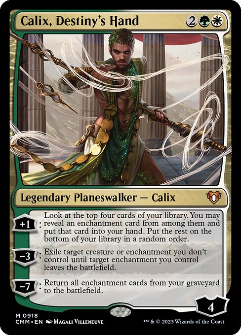 Calix, Destiny's Hand - Commander Masters