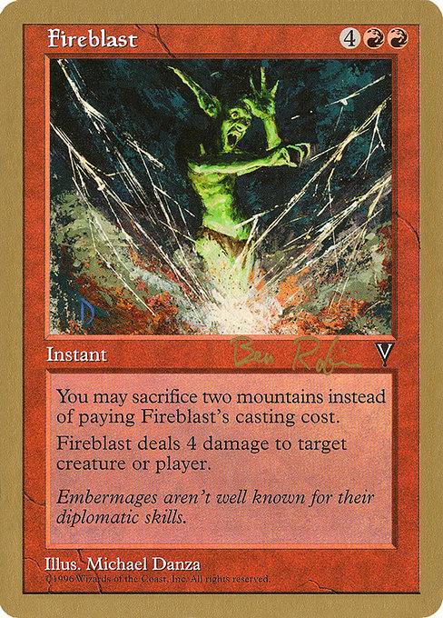 Fireblast - World Championship Decks 1998