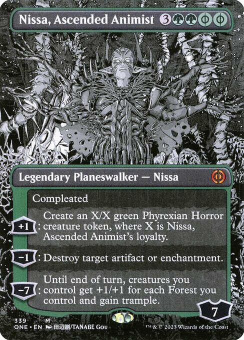 Nissa, Ascended Animist - Phyrexia: All Will Be One