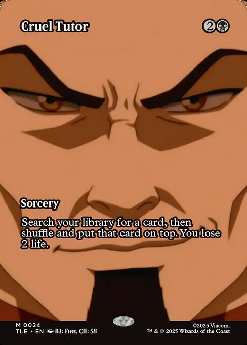 Cruel Tutor - Avatar: The Last Airbender Eternal - Borderless