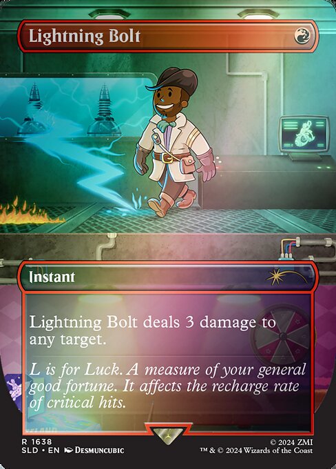 Lightning Bolt - Secret Lair Drop - Promo Foil