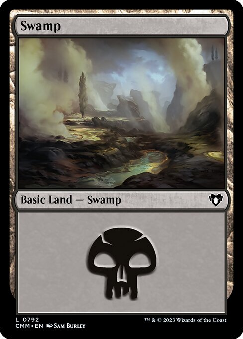 Swamp - Commander Masters