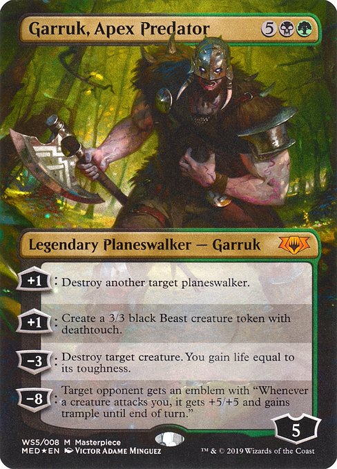 Garruk, Apex Predator - Mythic Edition - Promo Foil