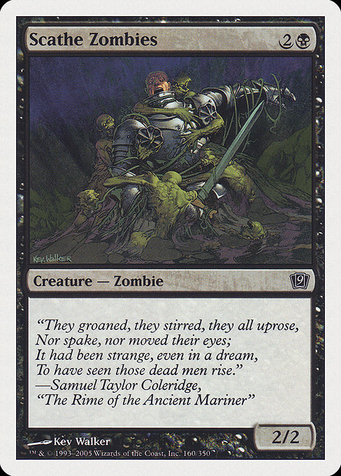 Scathe Zombies - Ninth Edition