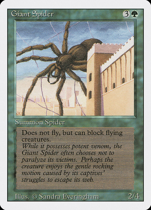 Giant Spider - Revised Edition