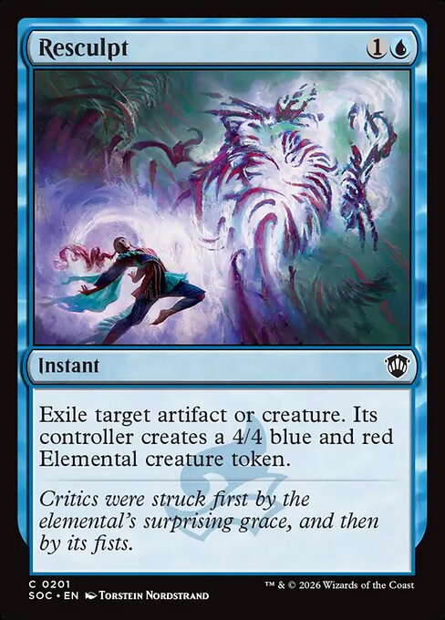 Resculpt - Secrets of Strixhaven Commander