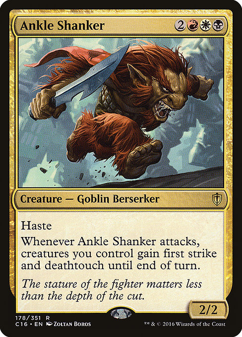 Ankle Shanker - Commander 2016