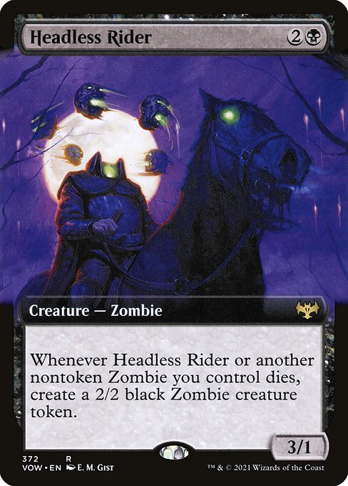 Headless Rider - Innistrad: Crimson Vow