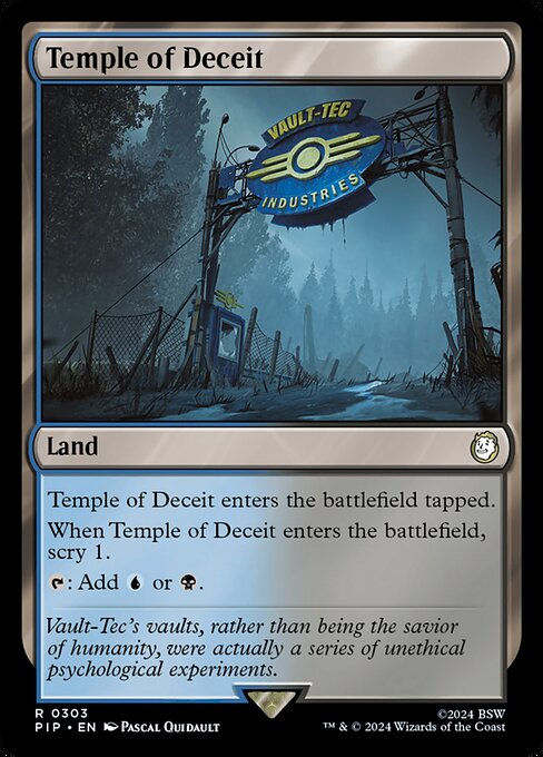 Temple of Deceit - Fallout