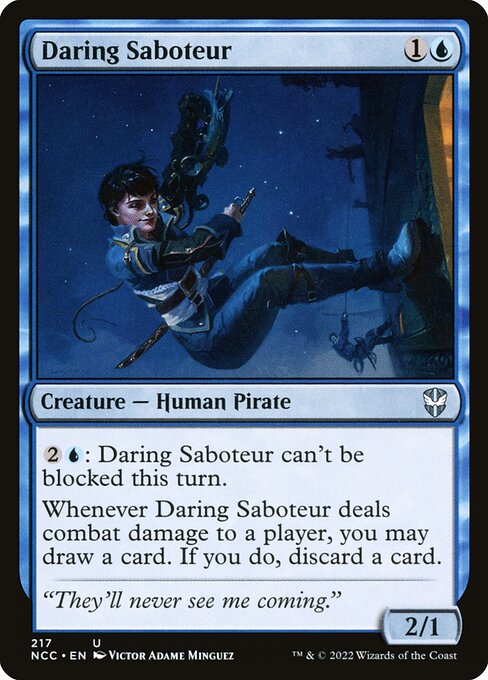 Daring Saboteur - New Capenna Commander