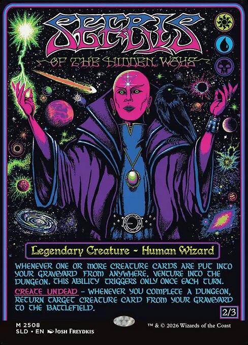 Sefris of the Hidden Ways - Secret Lair Drop - Borderless