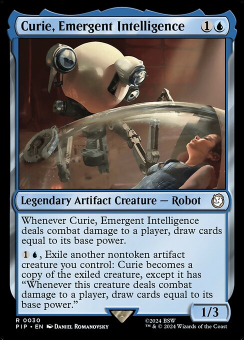 Curie, Emergent Intelligence - Fallout