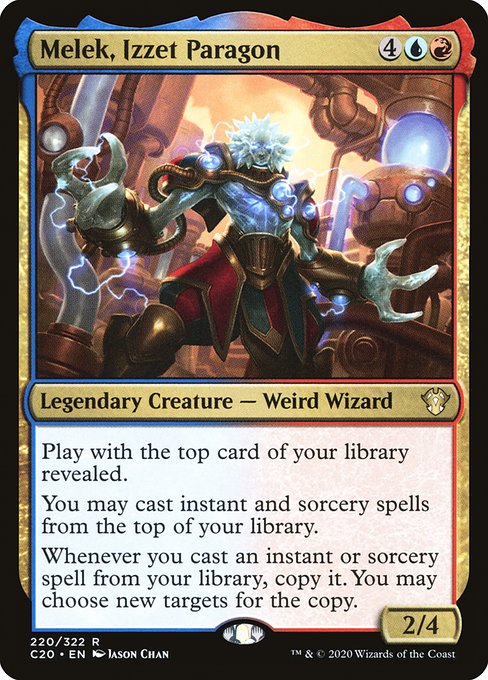 Melek, Izzet Paragon - Commander 2020