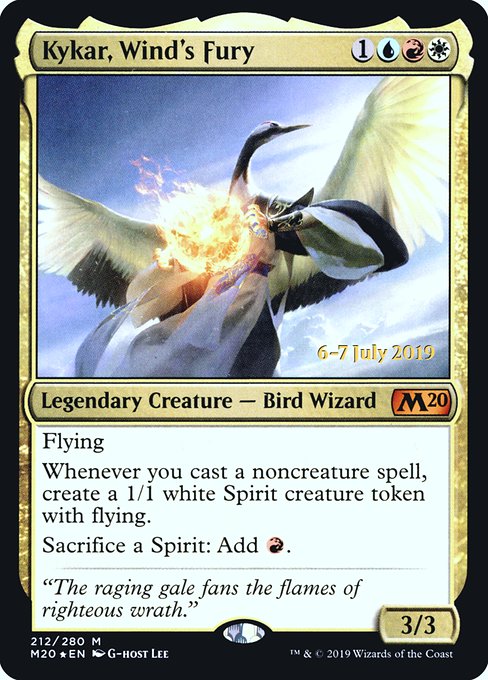 Kykar, Wind's Fury - Core Set 2020 Promos