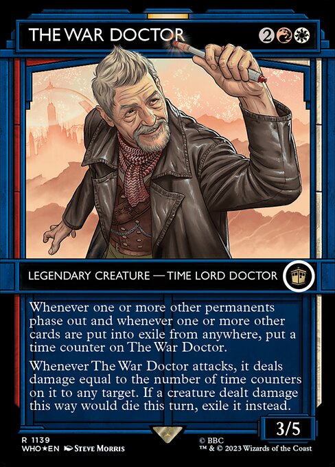 The War Doctor - Doctor Who - Surge Foil