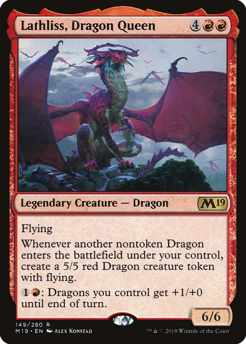 Lathliss, Dragon Queen - Core Set 2019