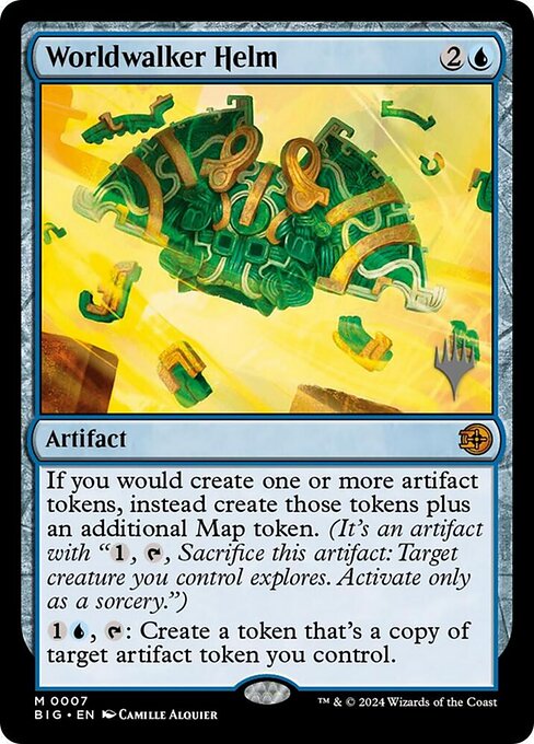 Worldwalker Helm - The Big Score Promos