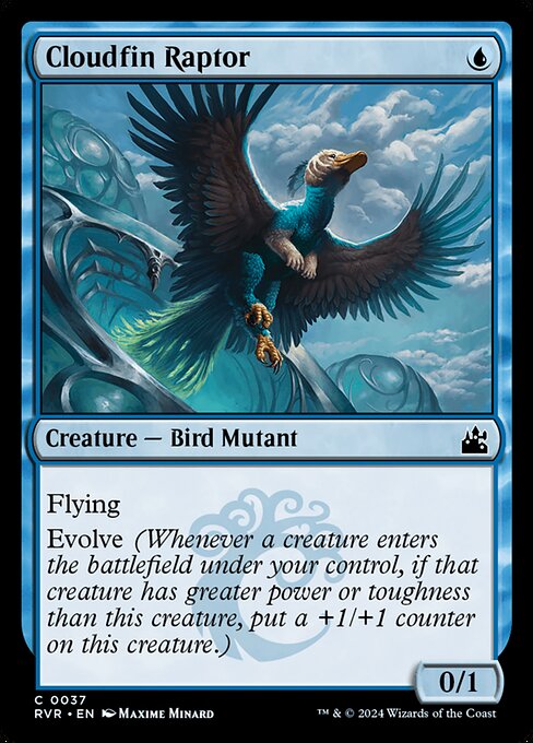 Cloudfin Raptor - Ravnica Remastered