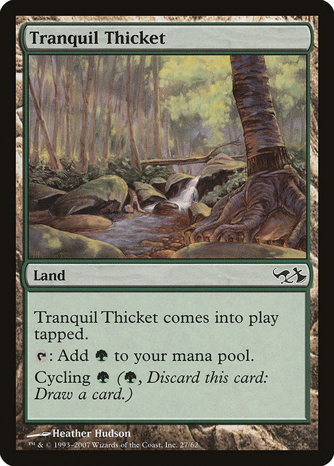 Tranquil Thicket - Duel Decks: Elves vs. Goblins