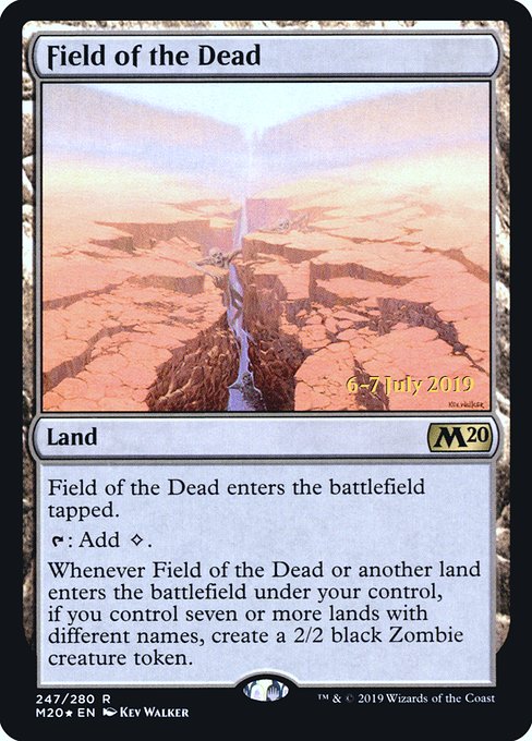 Field of the Dead - Core Set 2020 Promos - Promo Foil