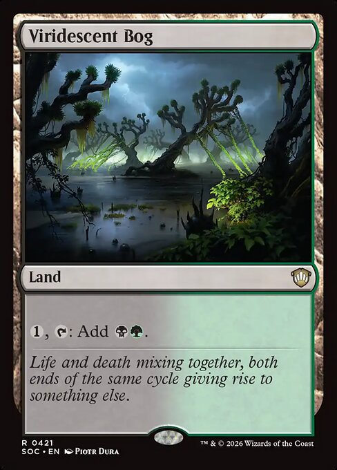 Viridescent Bog - Secrets of Strixhaven Commander