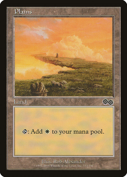 Plains - Urza's Saga