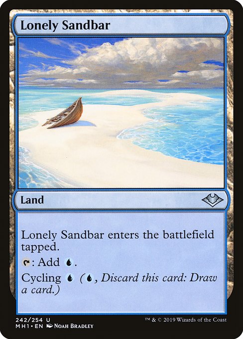 Lonely Sandbar - Modern Horizons