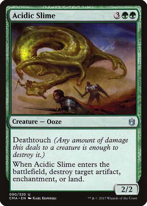 Acidic Slime - Commander Anthology