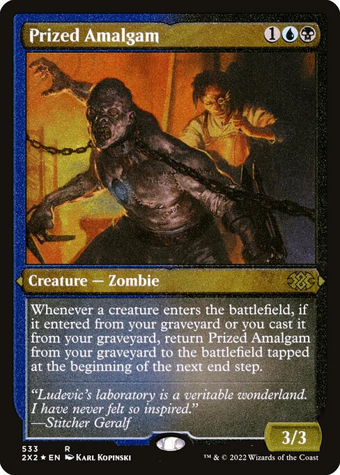 Prized Amalgam - Double Masters 2022 - Etched Foil