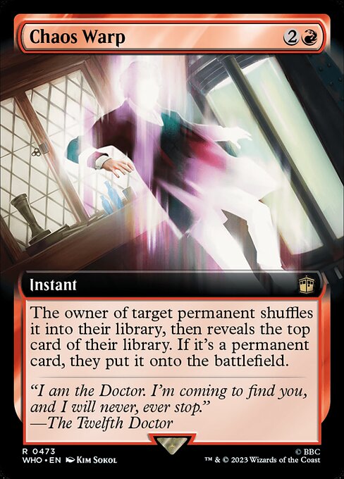 Chaos Warp - Doctor Who - Extended Art