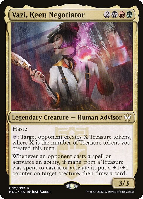 Vazi, Keen Negotiator - New Capenna Commander