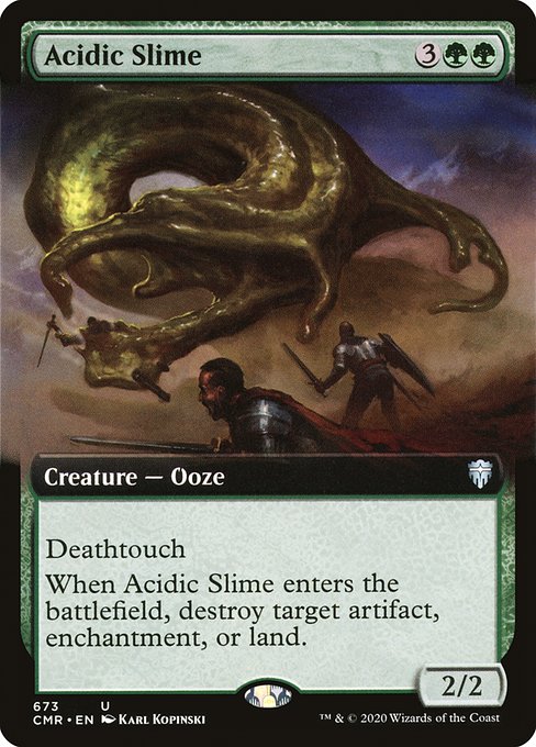 Acidic Slime - Commander Legends - Extended Art