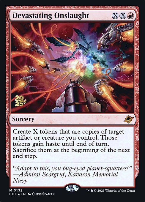 Devastating Onslaught - Edge of Eternities Promos