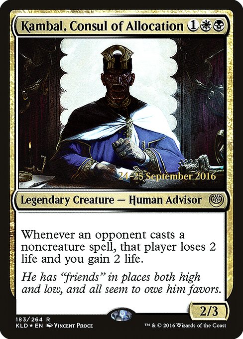 Kambal, Consul of Allocation - Kaladesh Promos