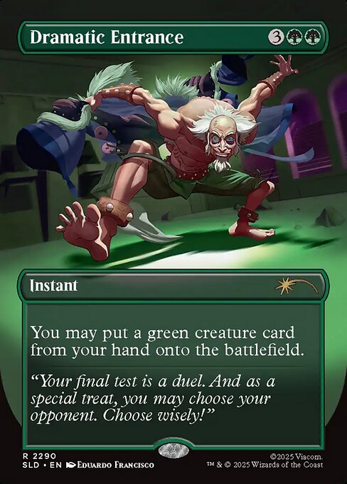 Dramatic Entrance - Secret Lair Drop - Borderless