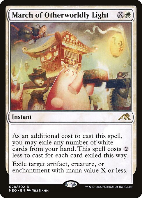 March of Otherworldly Light - Kamigawa: Neon Dynasty