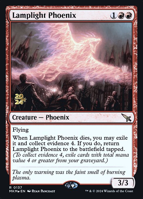 Lamplight Phoenix - Murders at Karlov Manor Promos