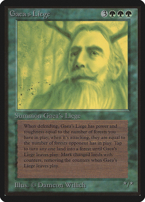 Gaea's Liege - Limited Edition Beta