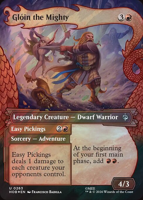 Glóin the Mighty // Easy Pickings - The Hobbit