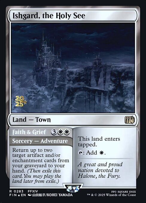 Ishgard, the Holy See // Faith & Grief - Final Fantasy Promos