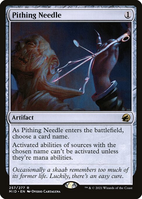 Pithing Needle - Innistrad: Midnight Hunt