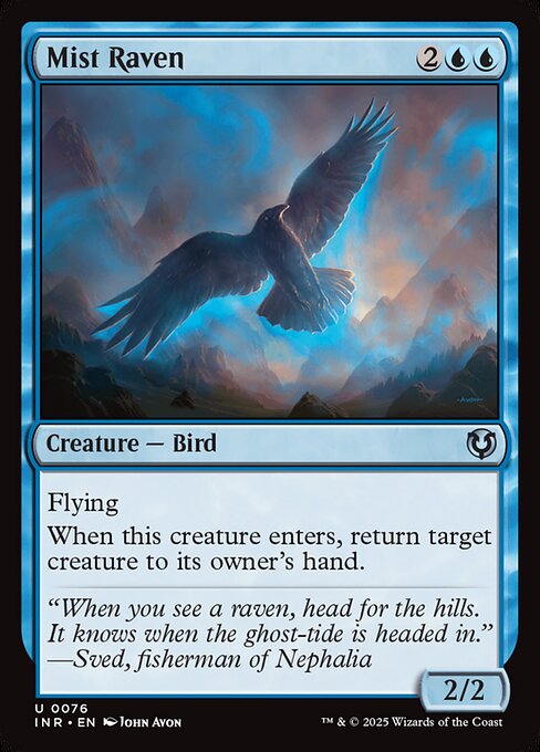 Mist Raven - Innistrad Remastered