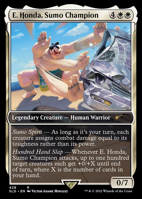 E. Honda, Sumo Champion (Baldin, Century Herdmaster) - Secret Lair Drop