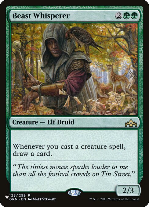 Beast Whisperer - The List