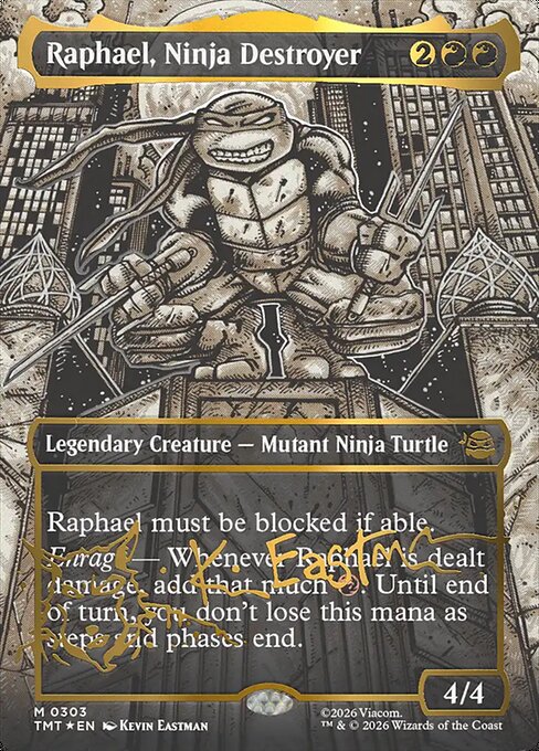 Raphael, Ninja Destroyer - Teenage Mutant Ninja Turtles - Borderless
