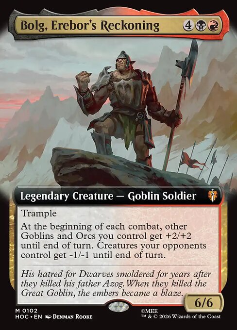 Bolg, Erebor's Reckoning - The Hobbit Eternal