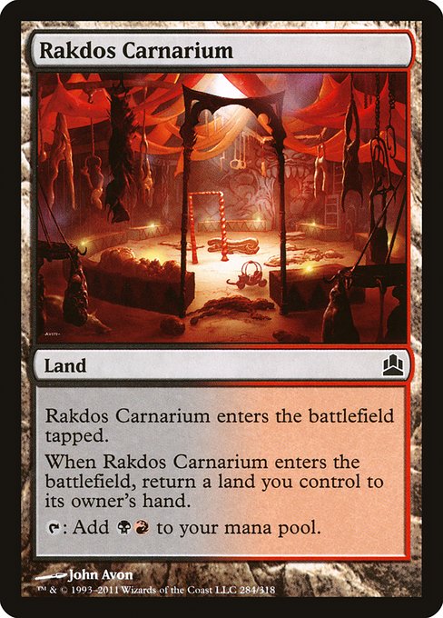 Rakdos Carnarium - Commander 2011