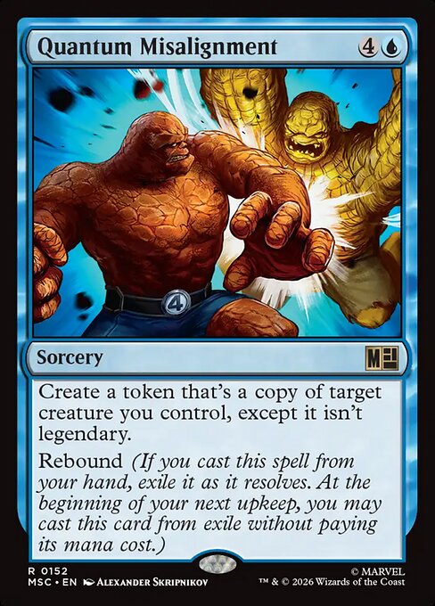 Quantum Misalignment - Marvel Super Heroes Commander